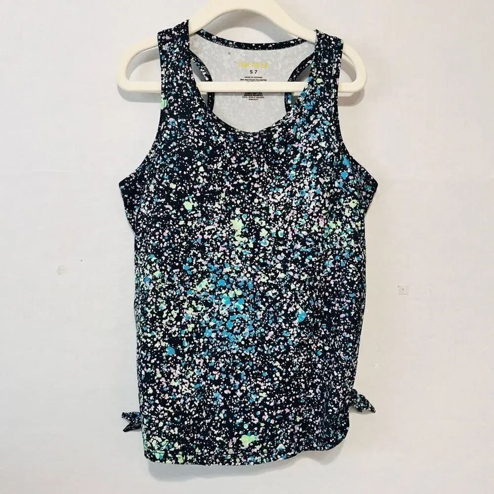 Tek Gear Girls Side Tie Tank Top   Size 7